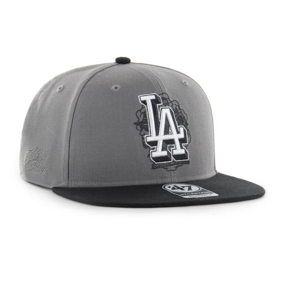 MISTER CARTOON DODGERS 47 GRAFFITI CAP 灰