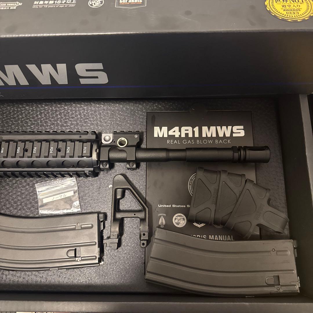 M4A1 MWS ガスブローバックエアガン