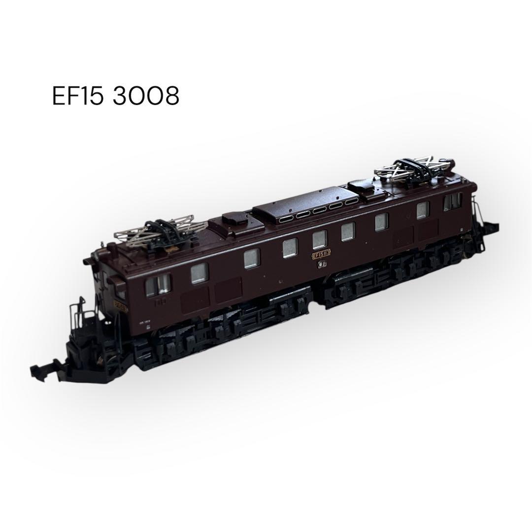 KATO Nゲージ EF15 客車3輌 セット 状態良 ケースに傷有り