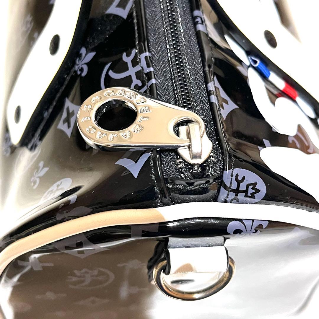 【美品】カステルバジャック　トートバッグ　ハンドバッグ　ゴルフバッグ　エナメル