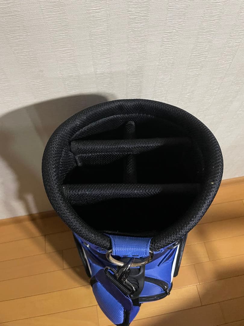 美品　Cleveland Golf キャディバッグ 青白