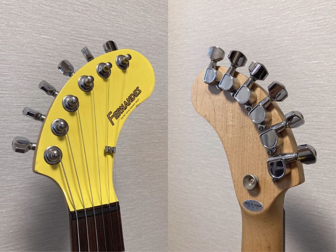 FERNANDES ZO-3 黄色 イエロー USBアダプター付き 弦新品