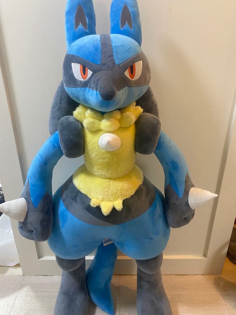 等身大　ルカリオ 大きいぬいぐるみ　ポケモンセンター　正規品