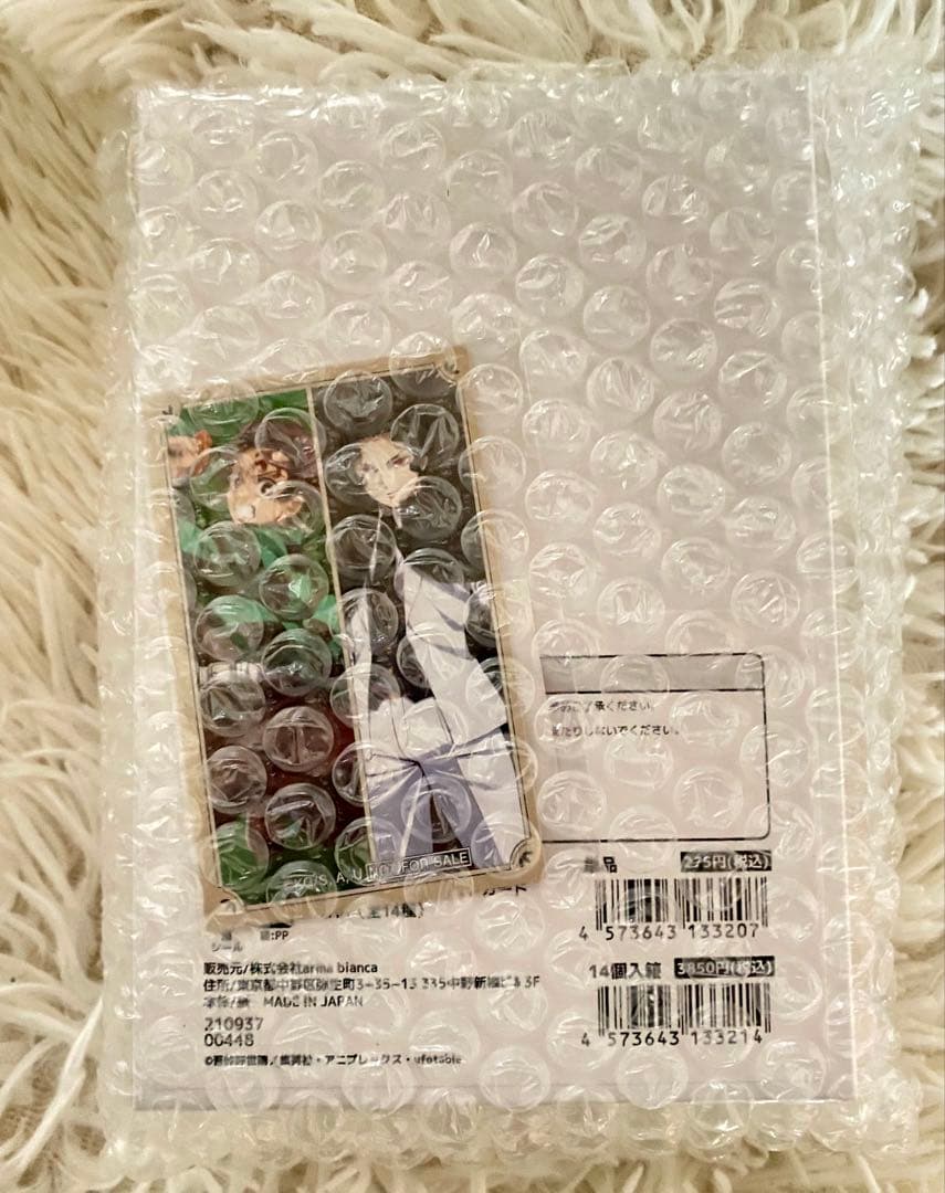 鬼滅の刃トレーディングイラストカードver.A(BOX)新品、未開封、14パック
