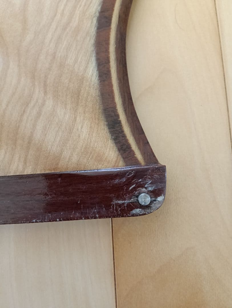 nobbywood サーフボードフィン ウッド 10.5インチ