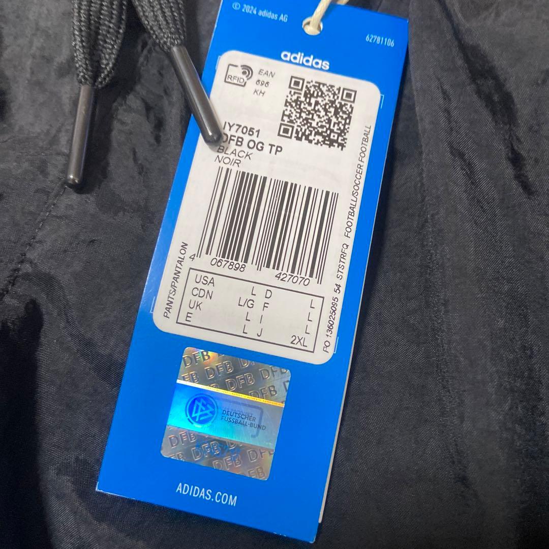 adidas ドイツ代表 トラックパンツ 2XL ナイロンパンツ