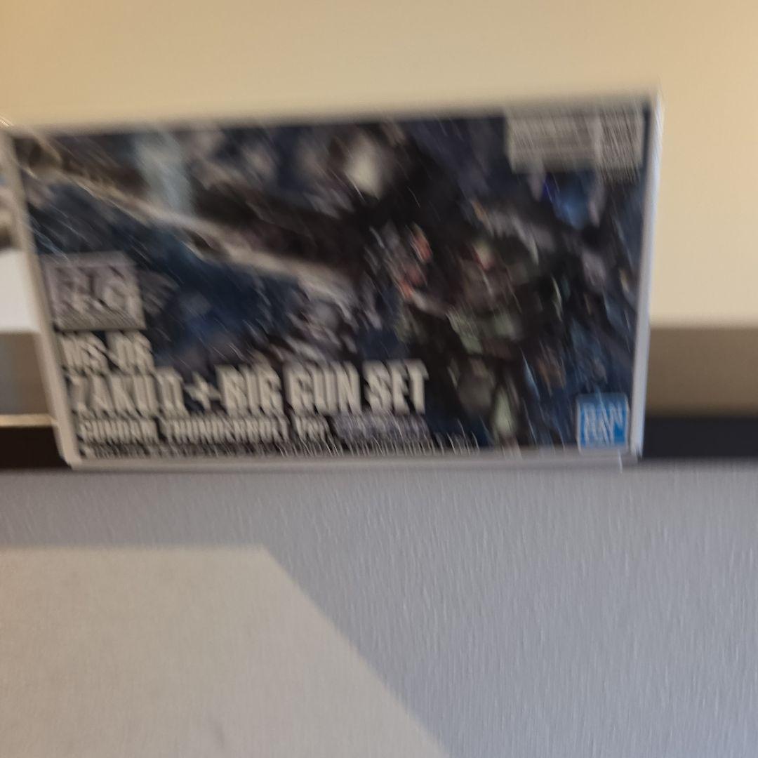 ZAKU II + BIG GUNサンダーボルト　ビッグガン　ザク2　セール！