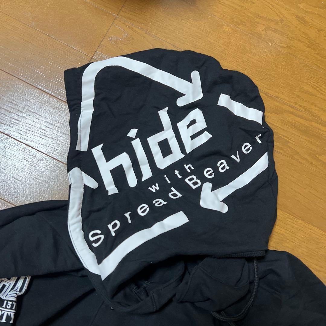 未着用hideフード付きパーカー Lサイズ