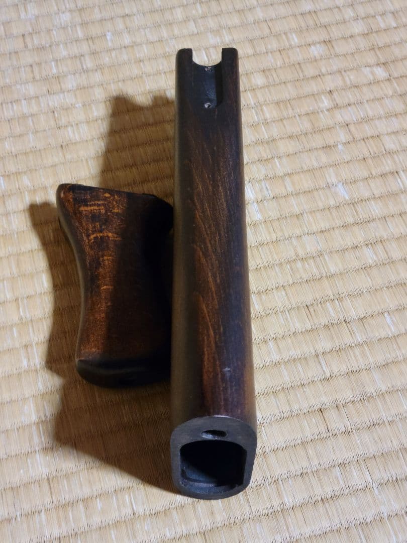 珍品？ 東京マルイ AK47 βスペツナズ用 木製ストックセット