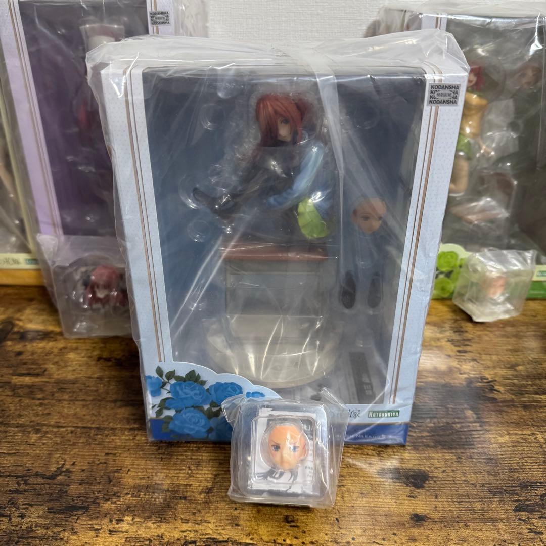 【新品未開封】【全種限定特典付】五等分の花嫁 コトブキヤ フィギュア