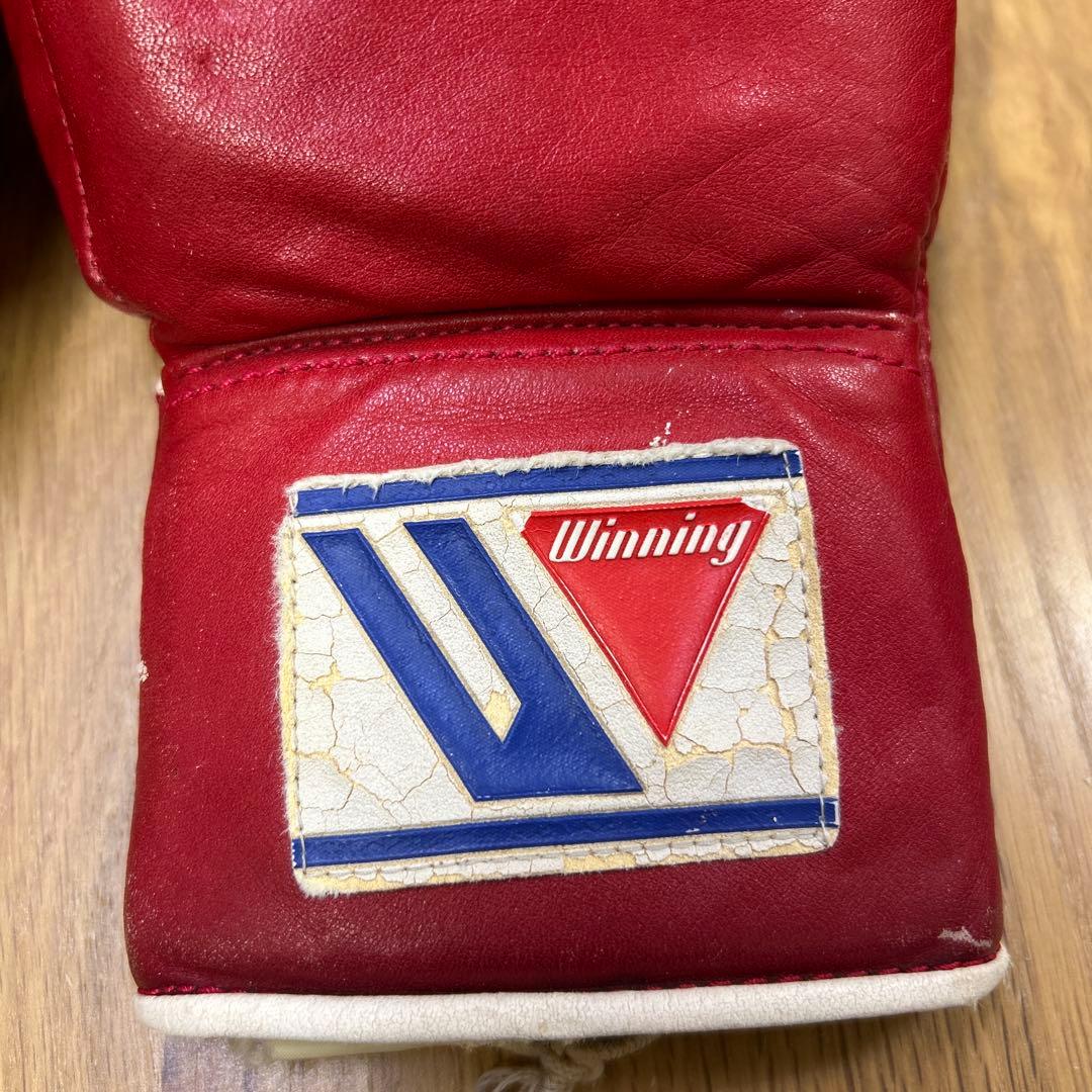 Winning ボクシンググローブ 赤 6oz
