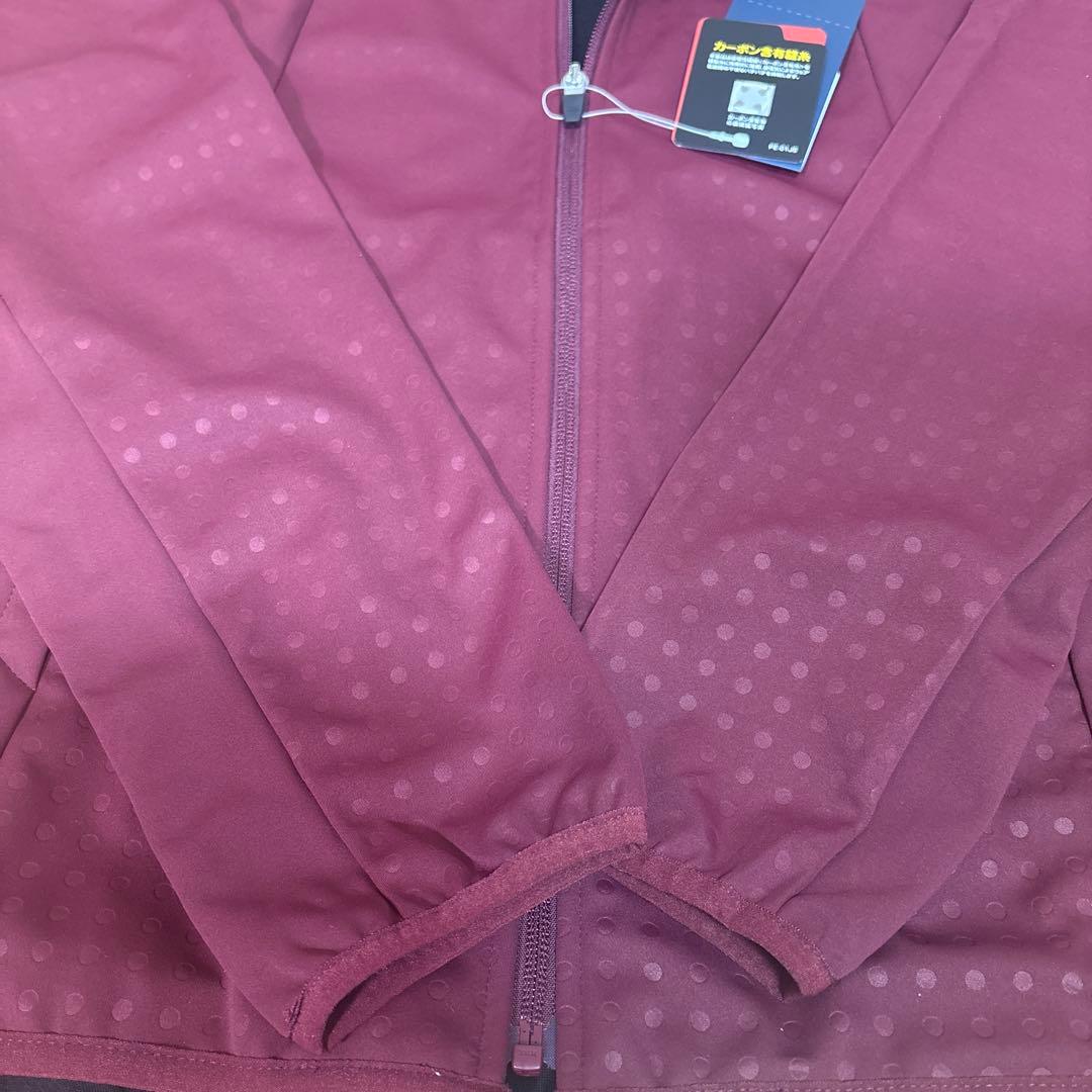 新品)YONEX ワインレッド ジャケット Lサイズ