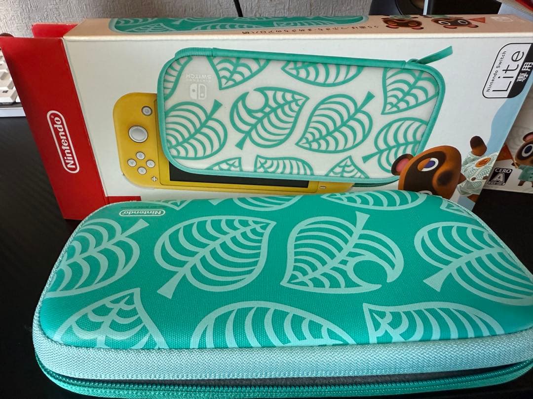 Nintendo Switch Lite あつ森セット まめきちアロハ柄