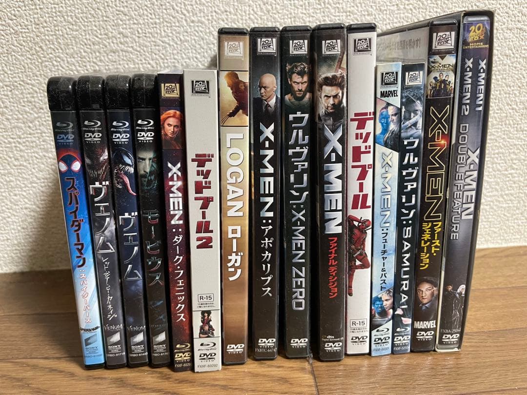 【MARVEL／MCU／X-MEN／SONY DVD+Blu-rayセット】