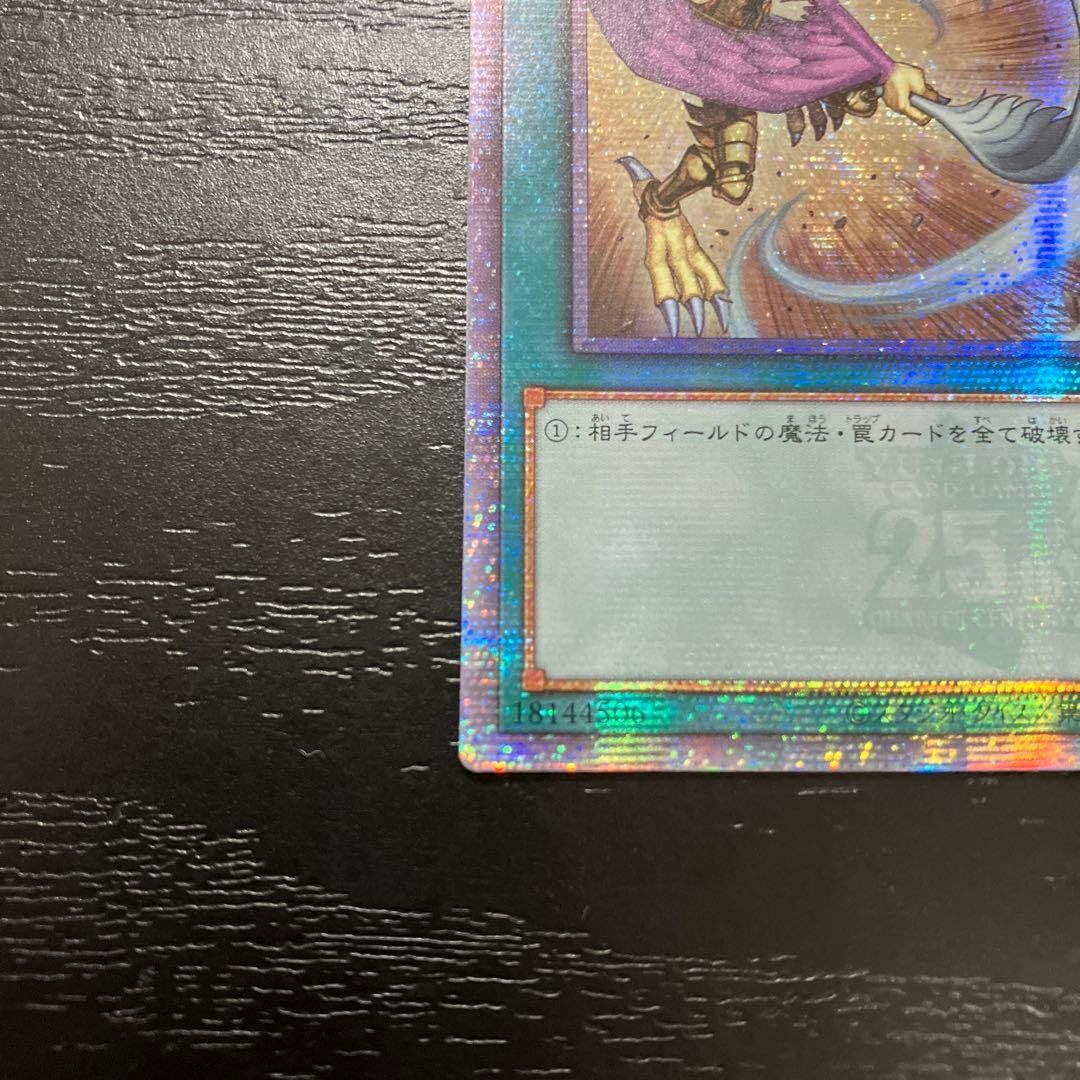 遊戯王　ハーピィの羽根箒　絵違い　25thシークレットレア1枚