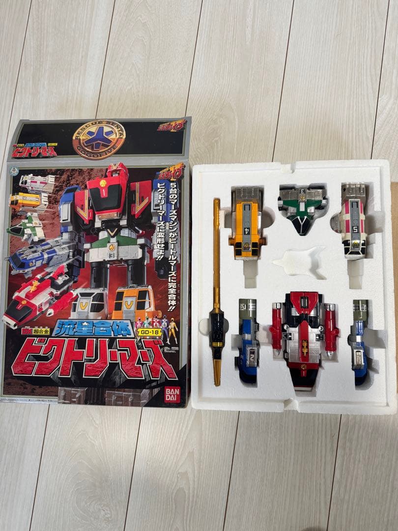 救急戦隊ゴーゴーファイブ DX超合金 流星合体ビクトリマーズ