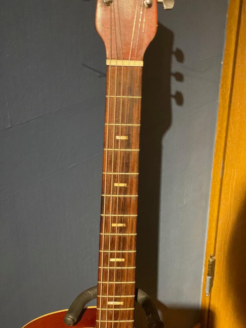 TEISCO フルアコースティックエレキギター　ノイズ多めジャンク【最終価格】
