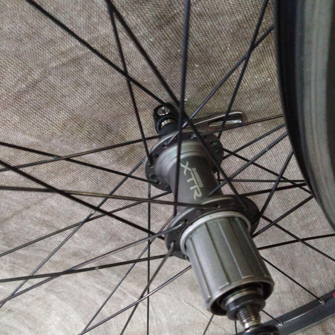 ヴィンテージMTB手組みホイール XTR