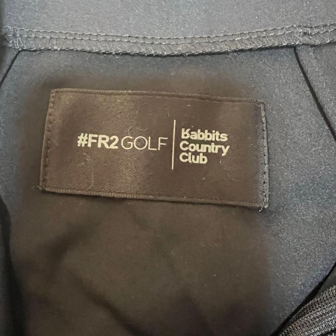 FR2GOLF ペイズリー柄ワンピース　ストレッチ　バックロゴ　S 完売品
