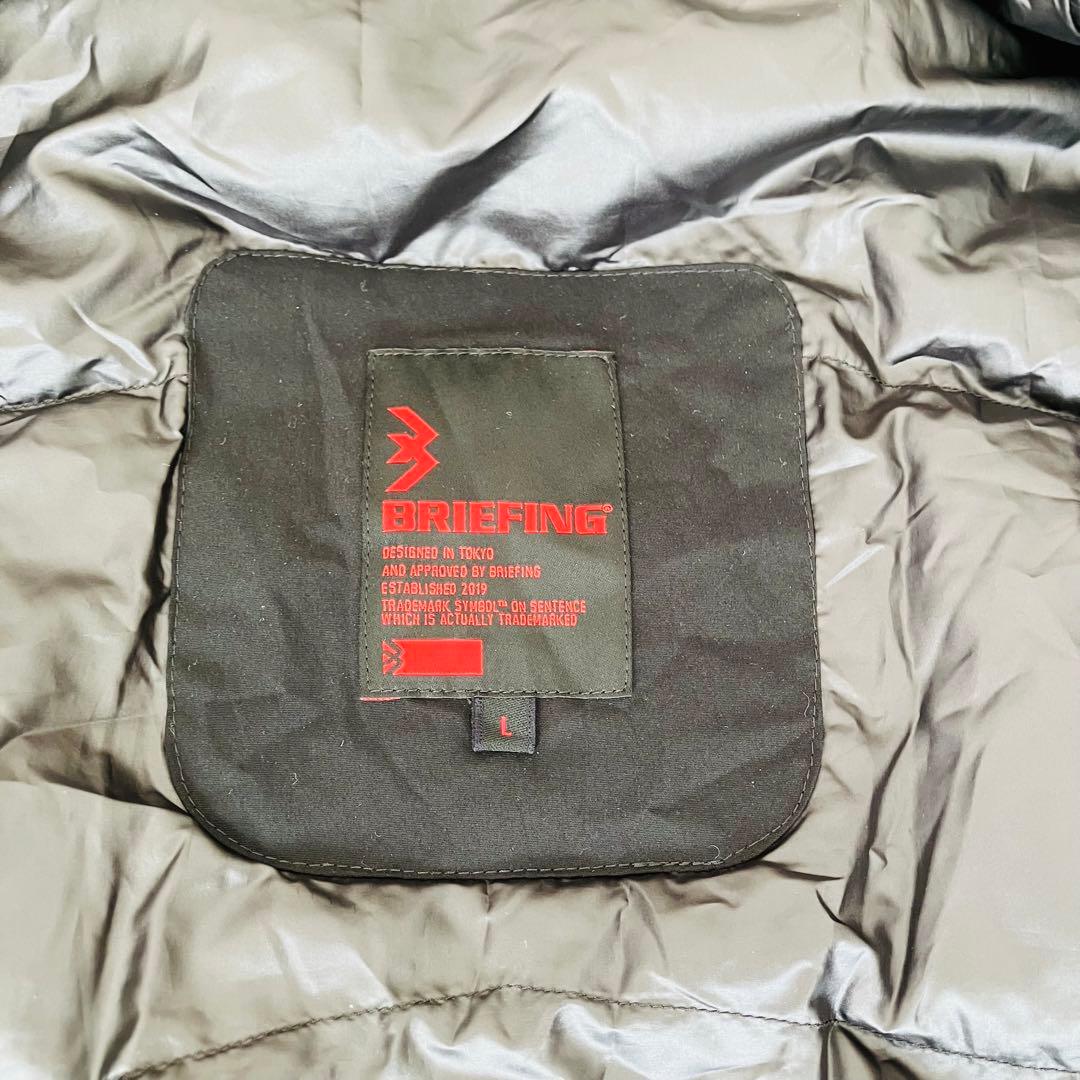 【美品】ブリーフィング MOBILITY ST BLOUSON ゴルフ 黒 L