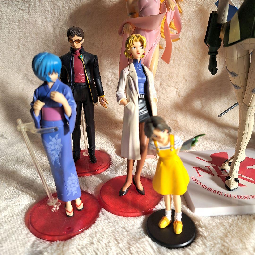 ① エバンゲリオン フィギュア セット まとめ売り 当時物 オマケ付き