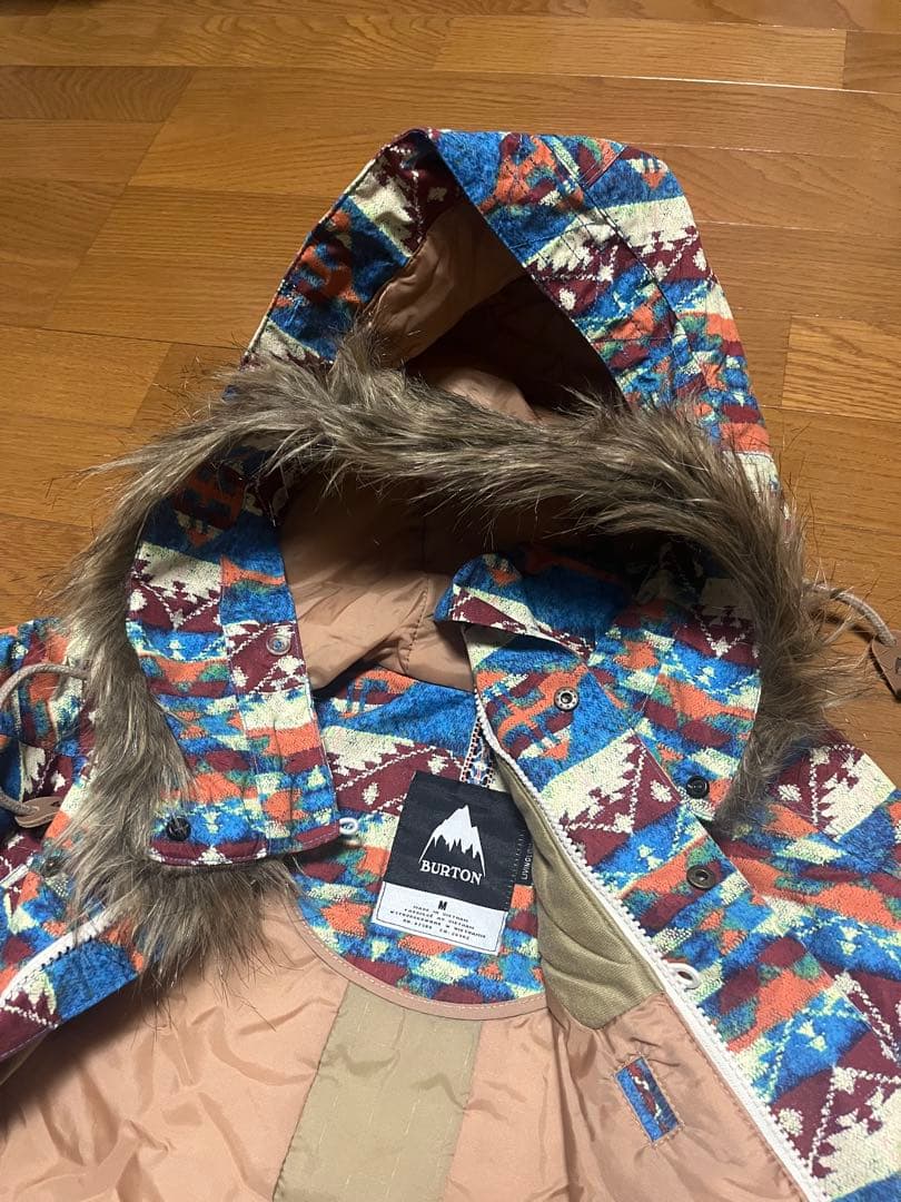 バートン　Burton 幾何学模様 スノーボードウェア 女性用