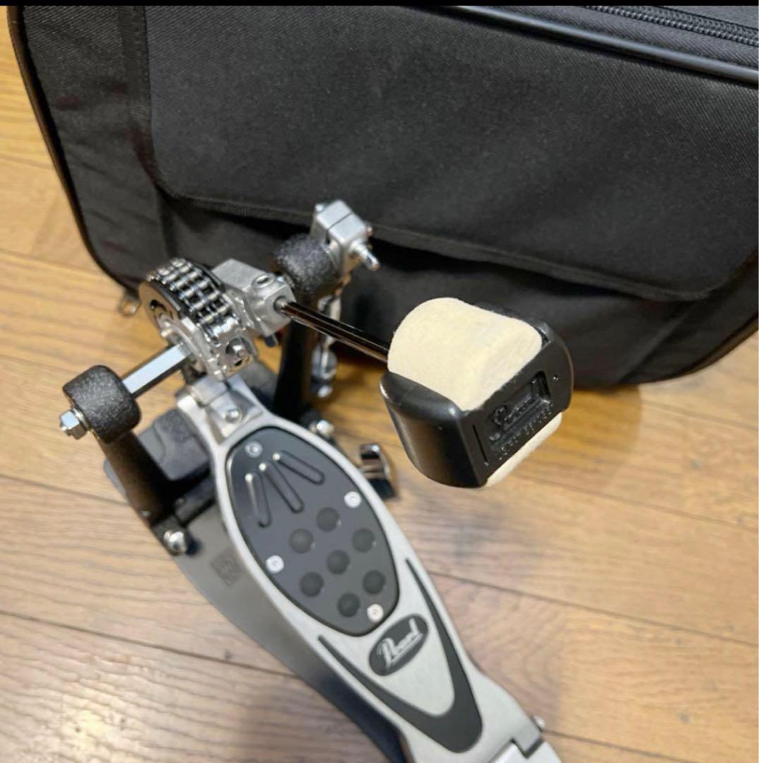 Pearl ドラムペダル ダブルチェーン ケース付き