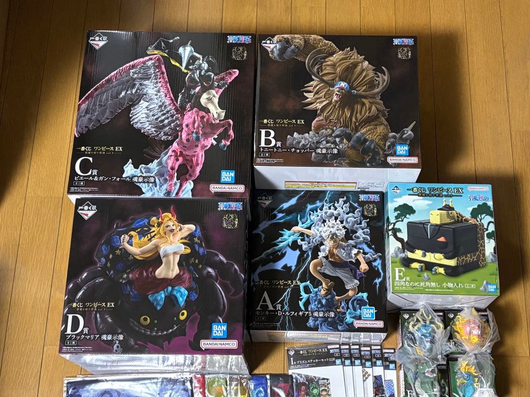 一番くじ　ワンピース　悪魔を宿す者達　vol.3 A〜I賞　フルコンプセット