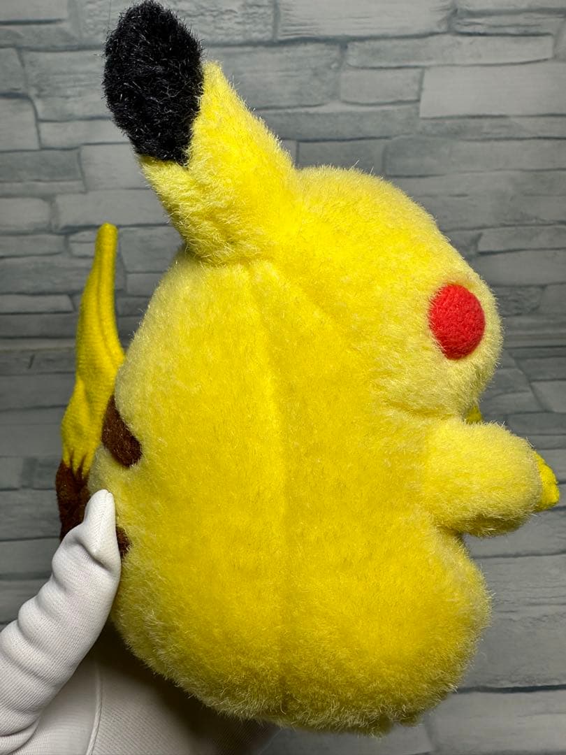 ポケモン TOMY 初期 ピカチュウ ぬいぐるみ 初代 当時物 笛入り