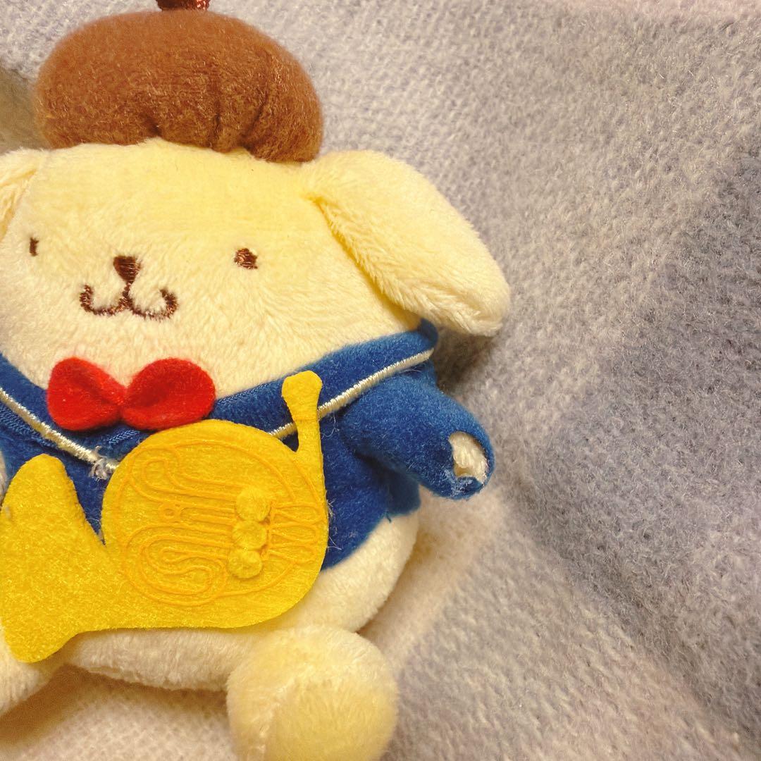 ポムポムプリン　マスコット　楽器