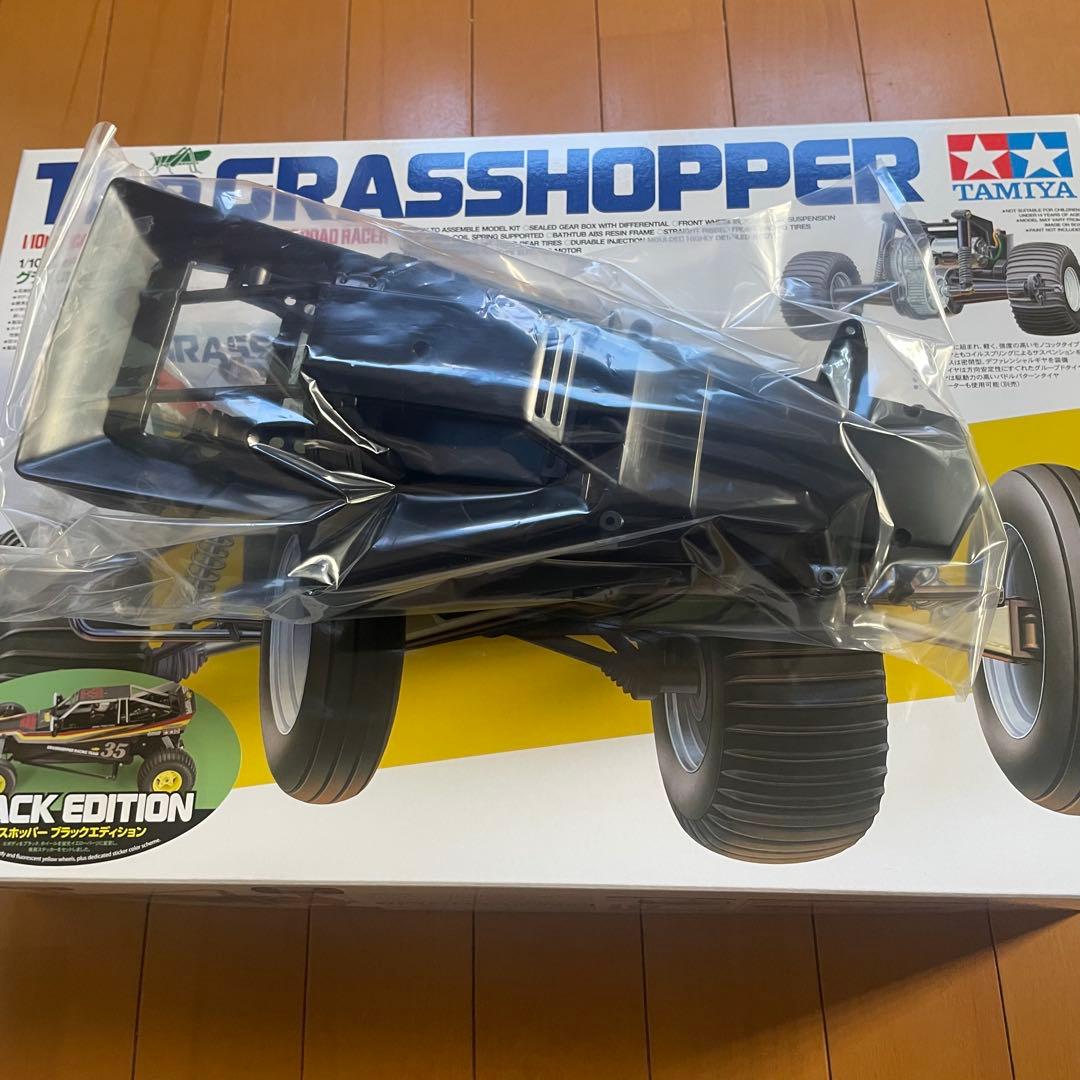 【限定生産】タミヤ1/10オフロードバギー　グラスホッパー　ブラックエディション