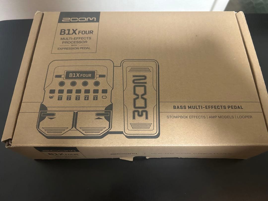 (美品)ZOOM B1X FOUR アダプター付き