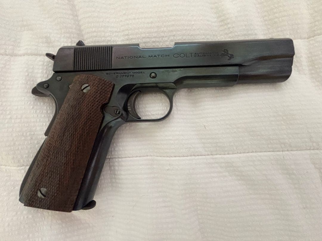 CAW COLT 45AUTO 戦前型ナショナルマッチ HW SPG規格