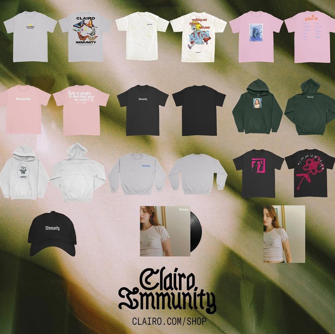 Immunity Butterfly Tee (霜降りグレー）M