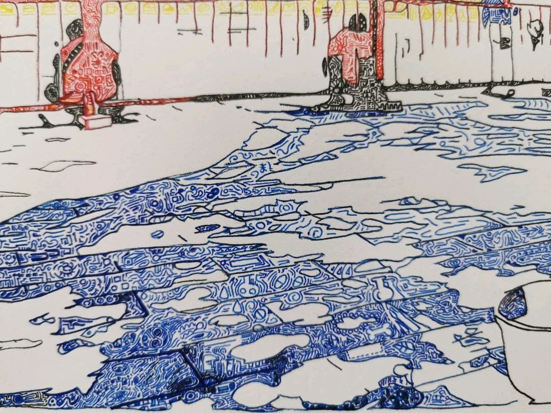 夏の故宮午門
