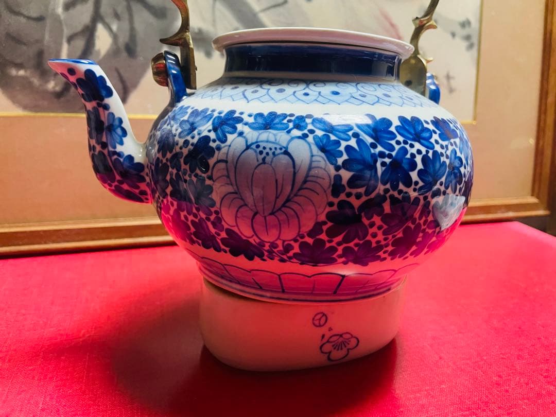 染付 水注