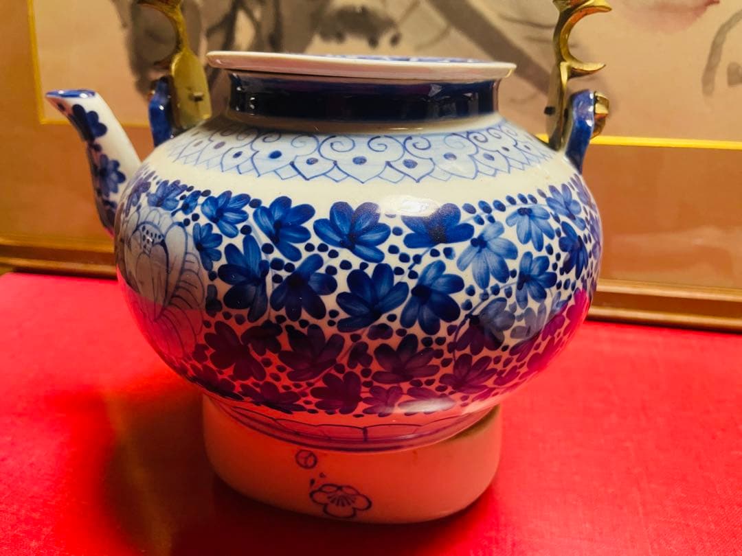 染付 水注