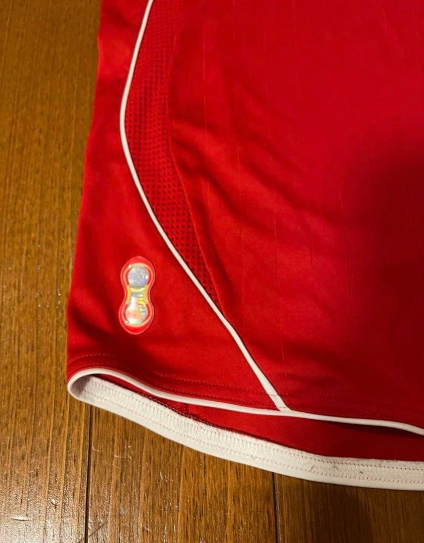 リバプール 半袖シャツ adidas 赤
