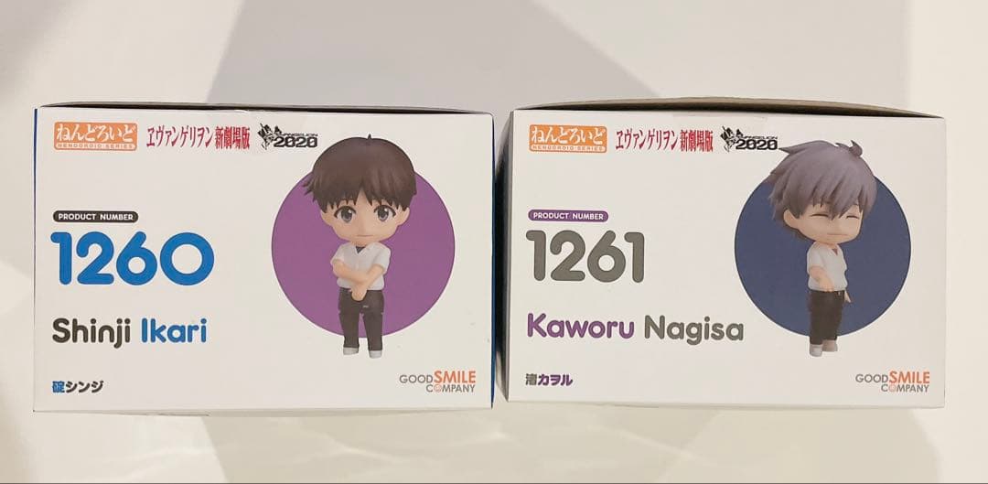 ねんどろいど エヴァンゲリオン 碇シンジ 渚カヲル