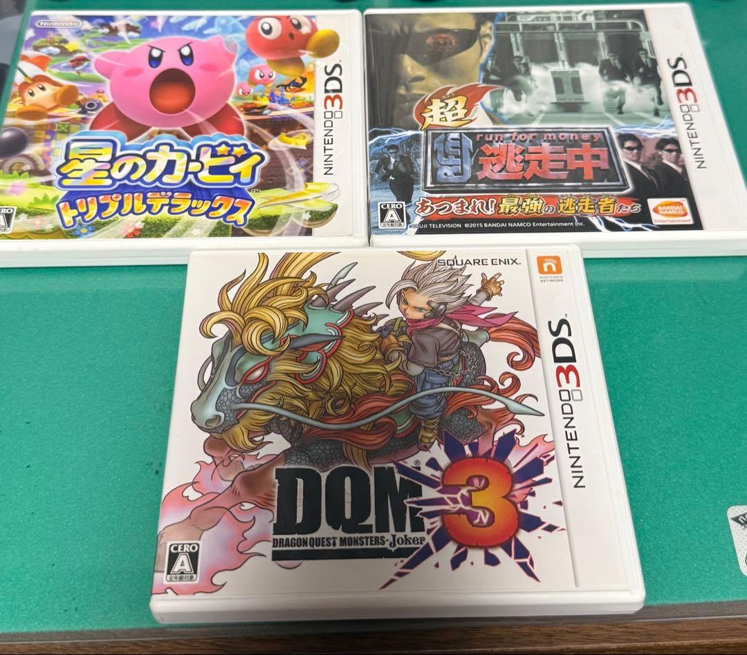 3dsソフトまとめ売り(アルファサファイア、ドラクエ、カービィ、マリオetc…)