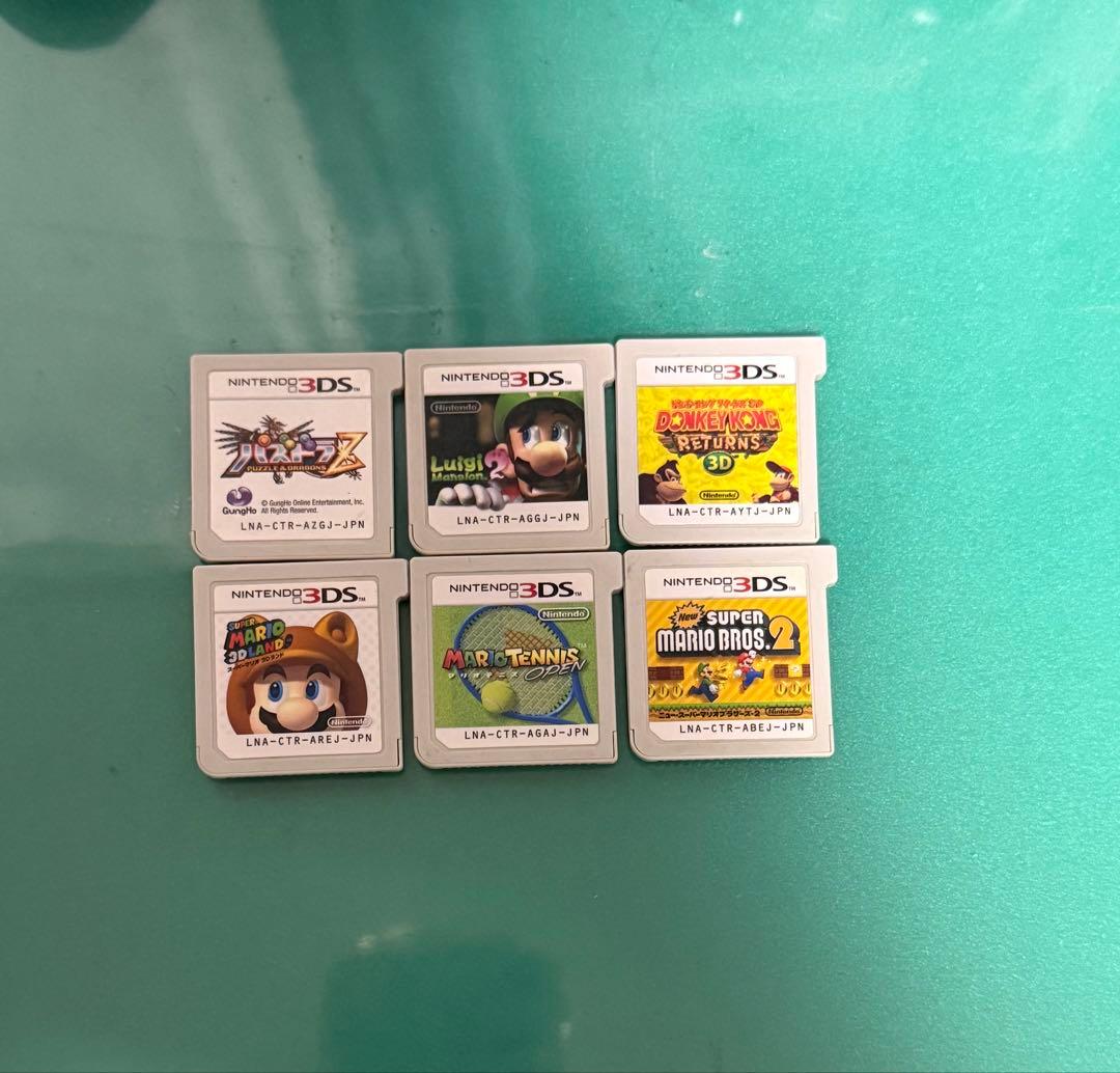 3dsソフトまとめ売り(アルファサファイア、ドラクエ、カービィ、マリオetc…)