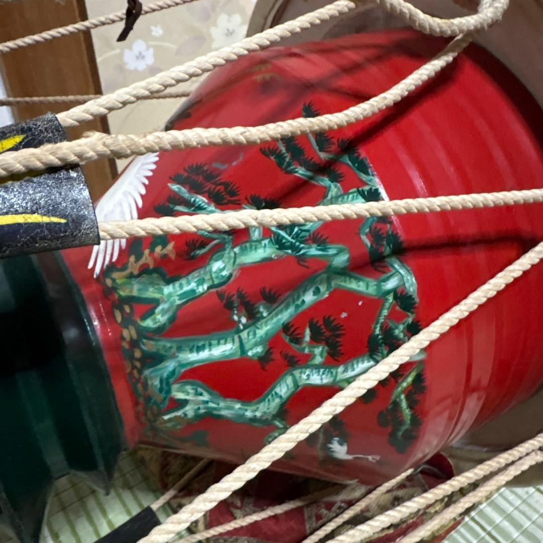 チャング　チャンゴ　民族楽器　太鼓　ドラム　韓国楽器　　置物　音楽