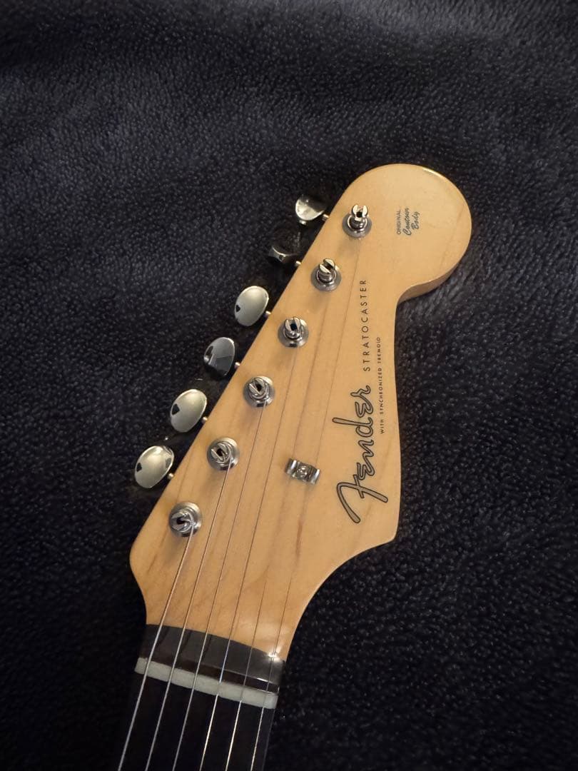 未使用　光栄堂　fender MIJ traditional ⅱ ストラト　黒