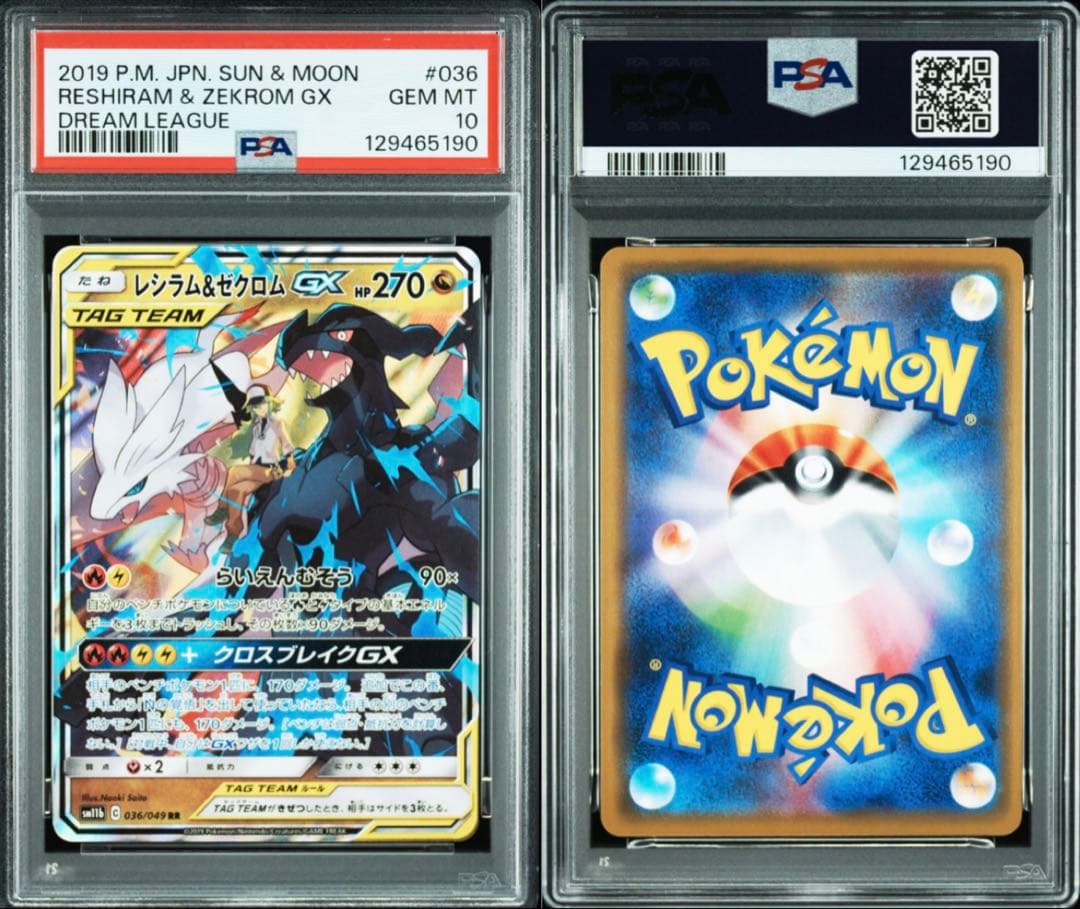 PSA10 GX RR10枚セット　レシリザ　3鳥　ミュウミュウ　等鑑定品
