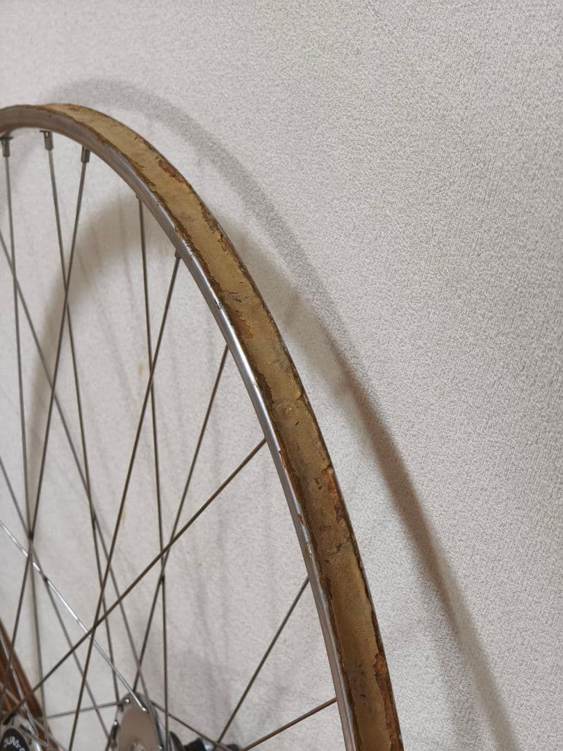 競輪 DURA-ACE HB-7600 完組ホイール 2本セット