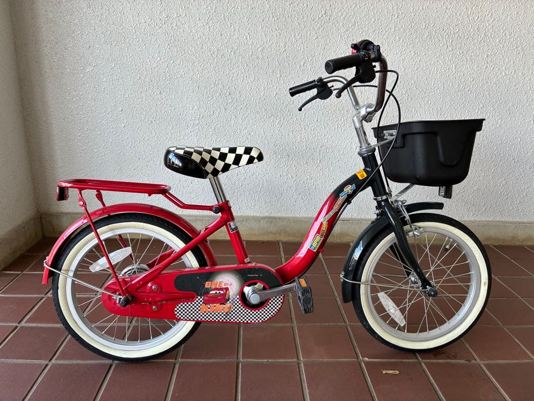 子供用自転車　幼児用自転車　16インチ　カーズ　CAINZ カインズ