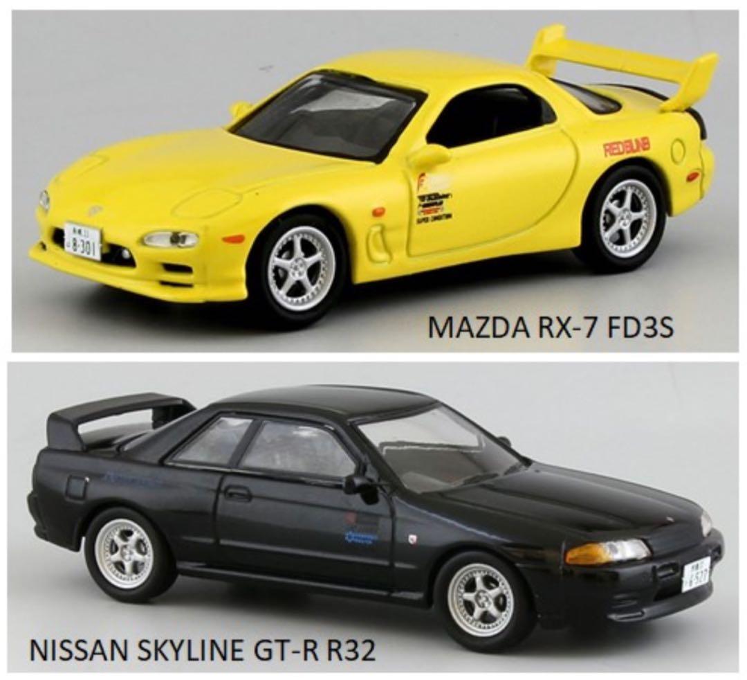 京商 KYOSHO新品 イニシャルD 頭文字D　ダイキャスト 4台セット1/64