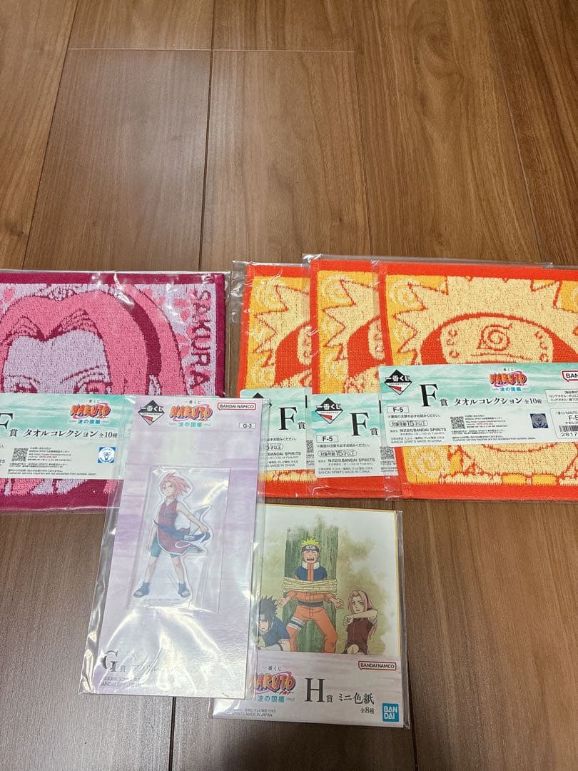 【即日発送可能】一番くじ NARUTO 波の国 ACD賞セット おまけ付き