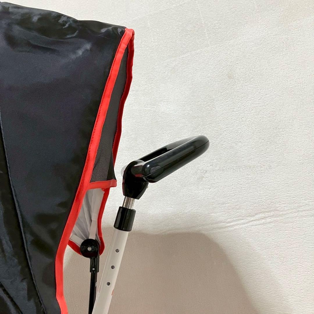 IDES ミッキー 三輪車 カーゴサンシェード 押し棒付き ガード付き ミラー