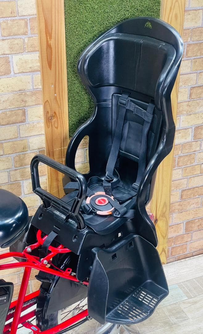 超特価 レッド系 パナソニック 子供乗せ電動アシスト自転車 ZH3338